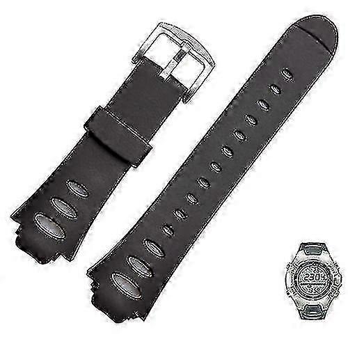 Suunto Observer SR X6HRM Black Rubber Watch Strap Replacement