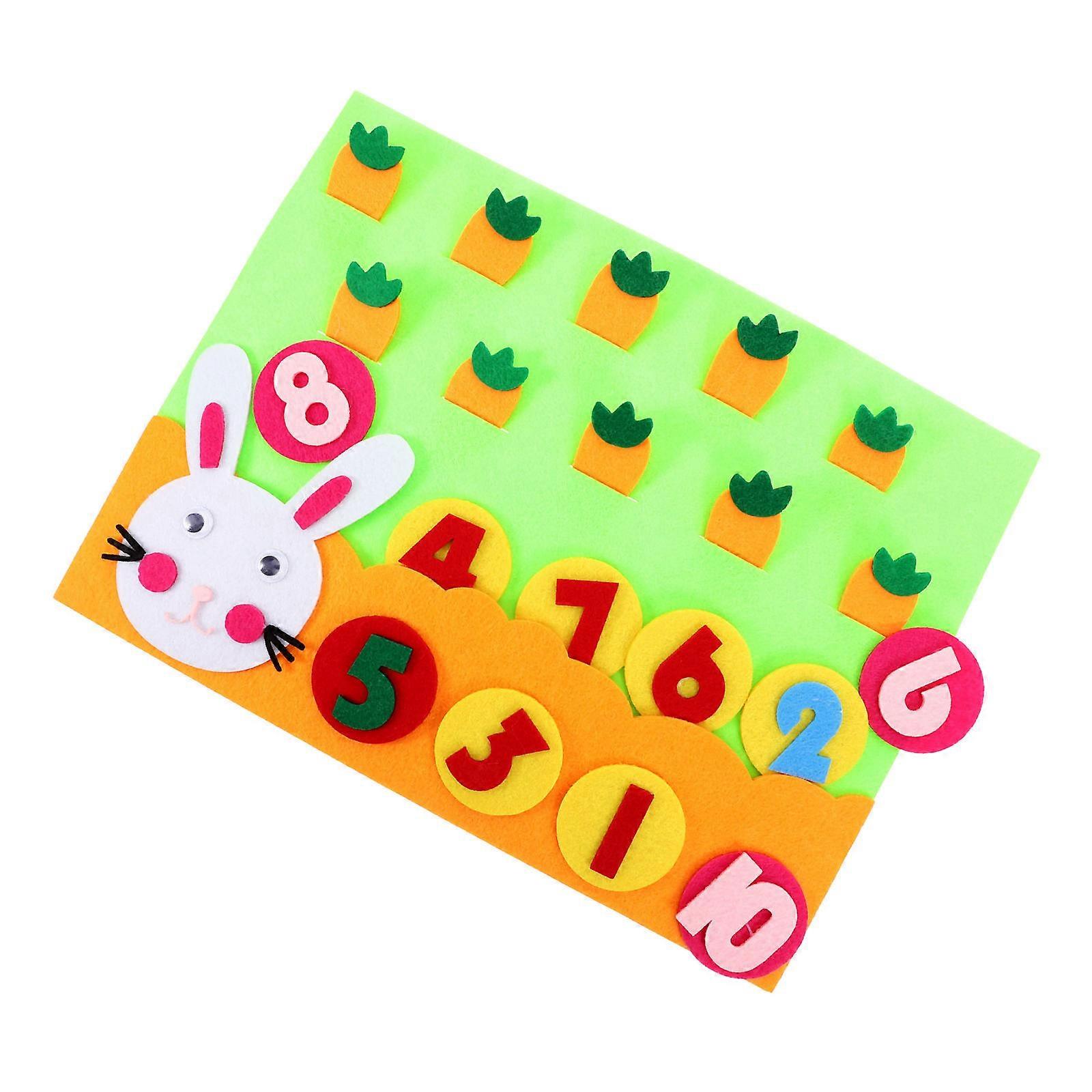 Fine Motor Skills Development Toys for Children Assorted Color Non-woven Fabric 1 Set