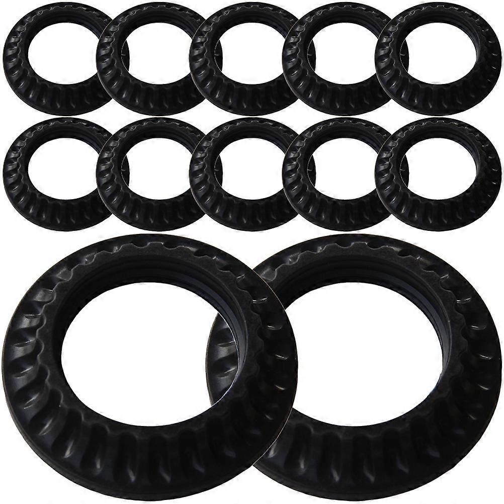 50Pcs High Temperature Resistant Lamp Shade Ring E26 Light Socket Retainer Protective Ring For General Users
