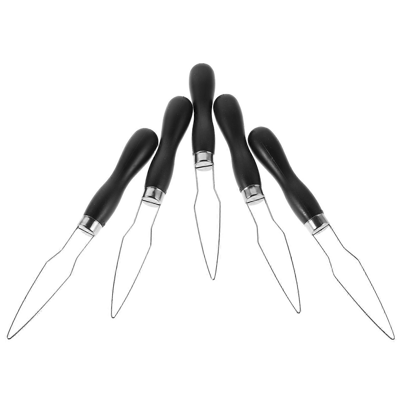 5pcs Durable Button Threading Tool with Quick Puller Lock – Easy Sewing Aid for Clothing Repairs and DIY Projects