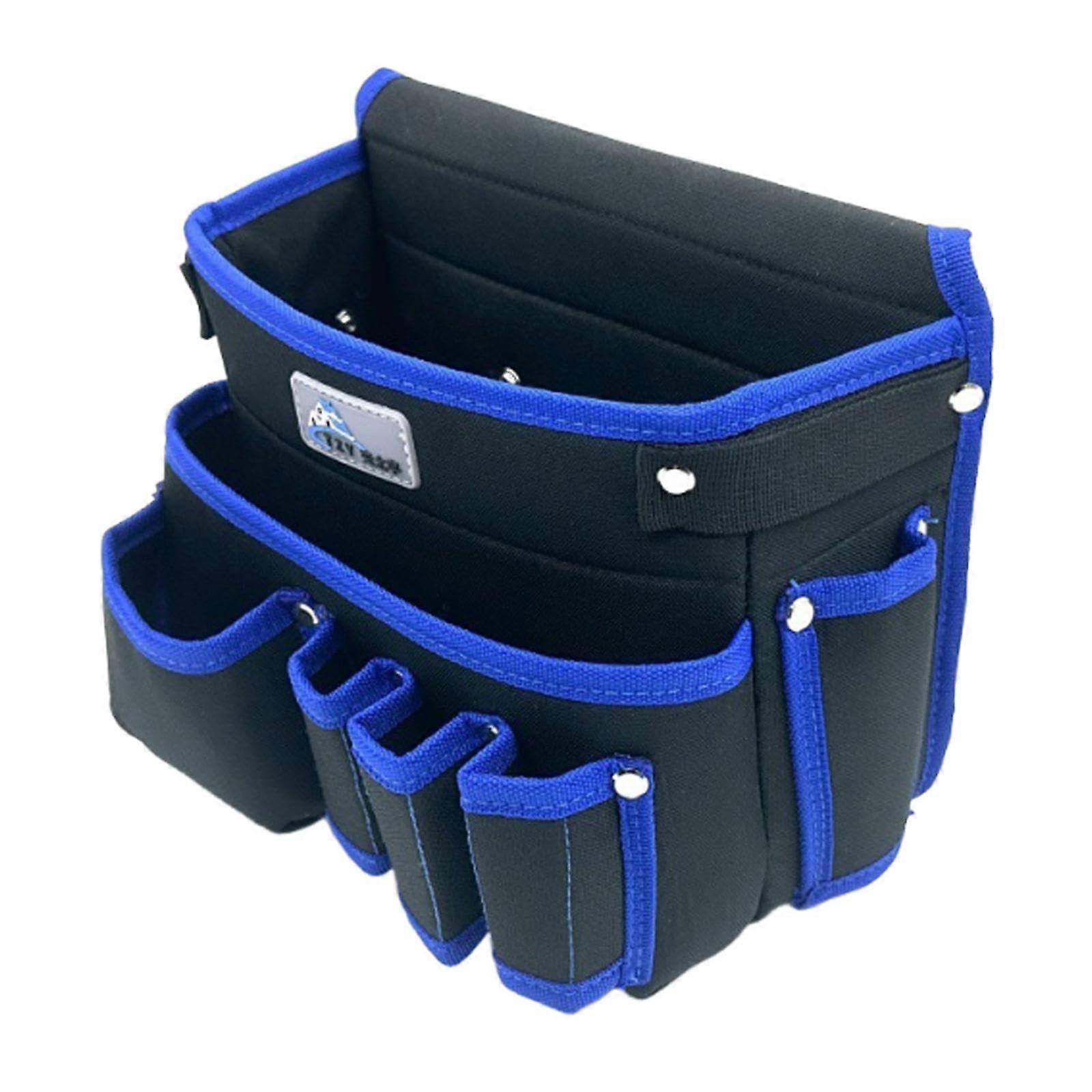Waist Tool Belt Storage Pouch Adjustable Strap Work Waist Apron Multi Pocket Tool Organizer