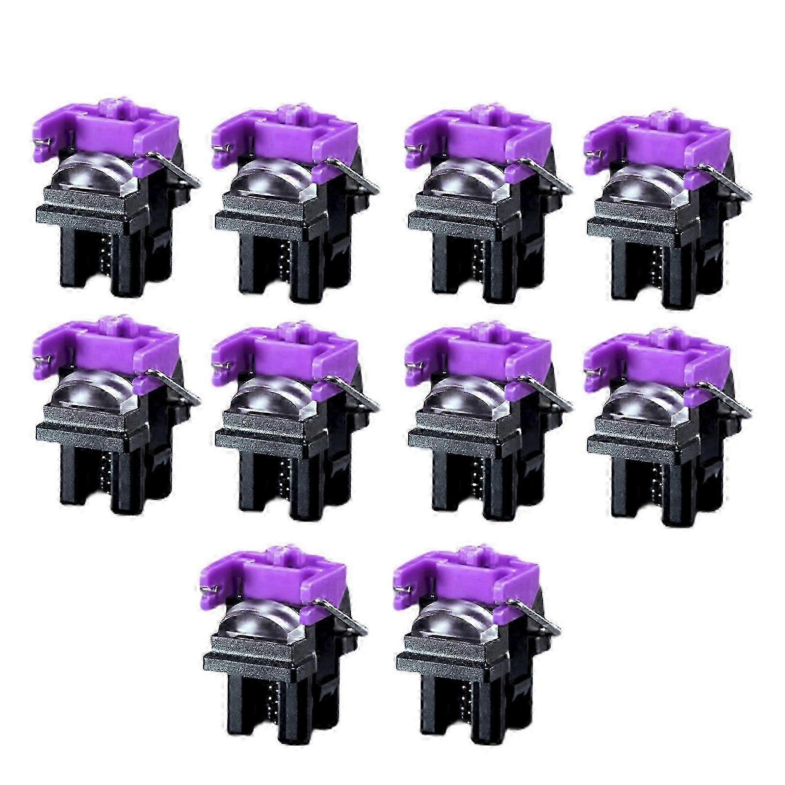10-Pack Razer Clicky Optical Purple Switch Kit for Keyboard Enhancements