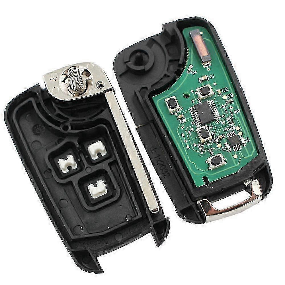 3-Button 434MHz ID46 Chip Remote Key Fob for Vehicle Compatibility Replacement
