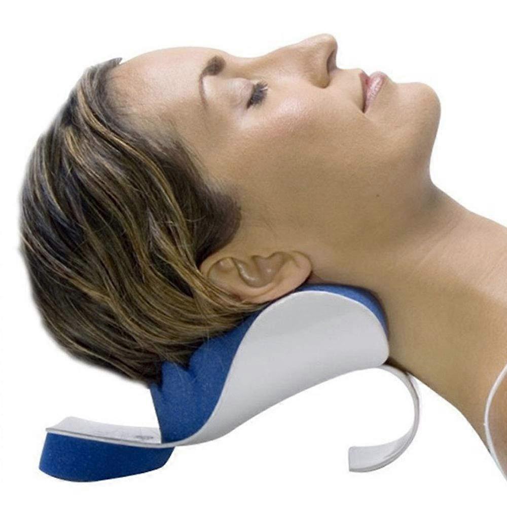 Neck And Shoulder Relaxer For Neck Pain Relief, Cervical Alignment, Adjustable Traction Device, Soft Pillow Stretcher
