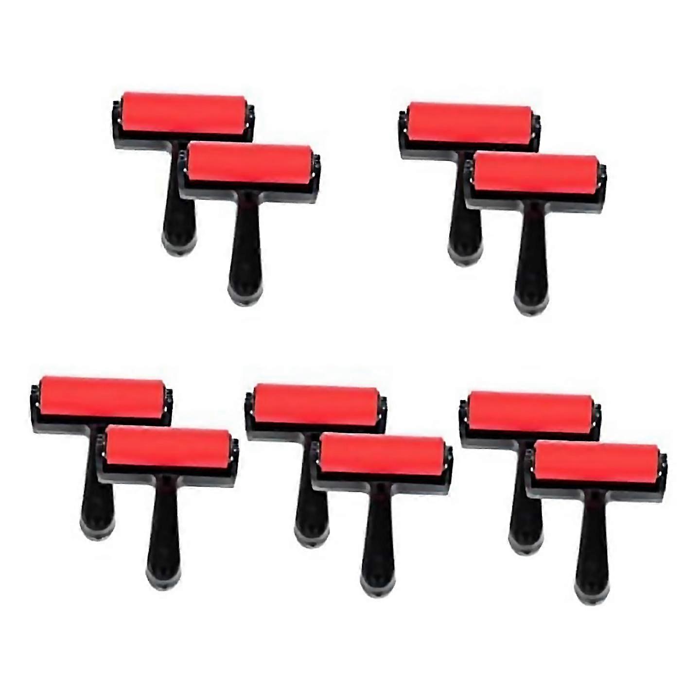 For roller mini tool hand tool print roller hard rubber applicator10pcs