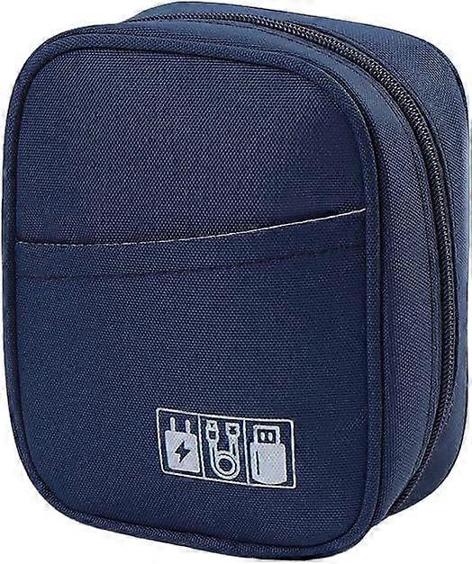 1 PCS Storage Pouch for Small Electronics and Accessories,Tech Bag,Electronic Organizer Case Compatible with MacBook Laptop Charger,Mouse,Cables,Hub,P