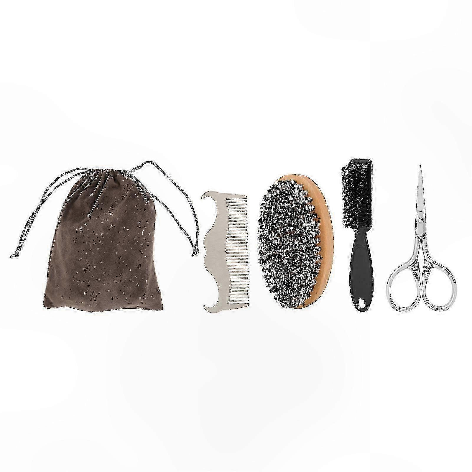 Men's Grooming Kit for Beard Trimming - Retro Style, Durable, Portable, Lightweight Care Solution