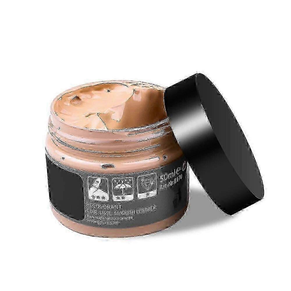 50ml Leather Repair Cream Kit for Shoes, Car Seats, Sofa, Coats - S...