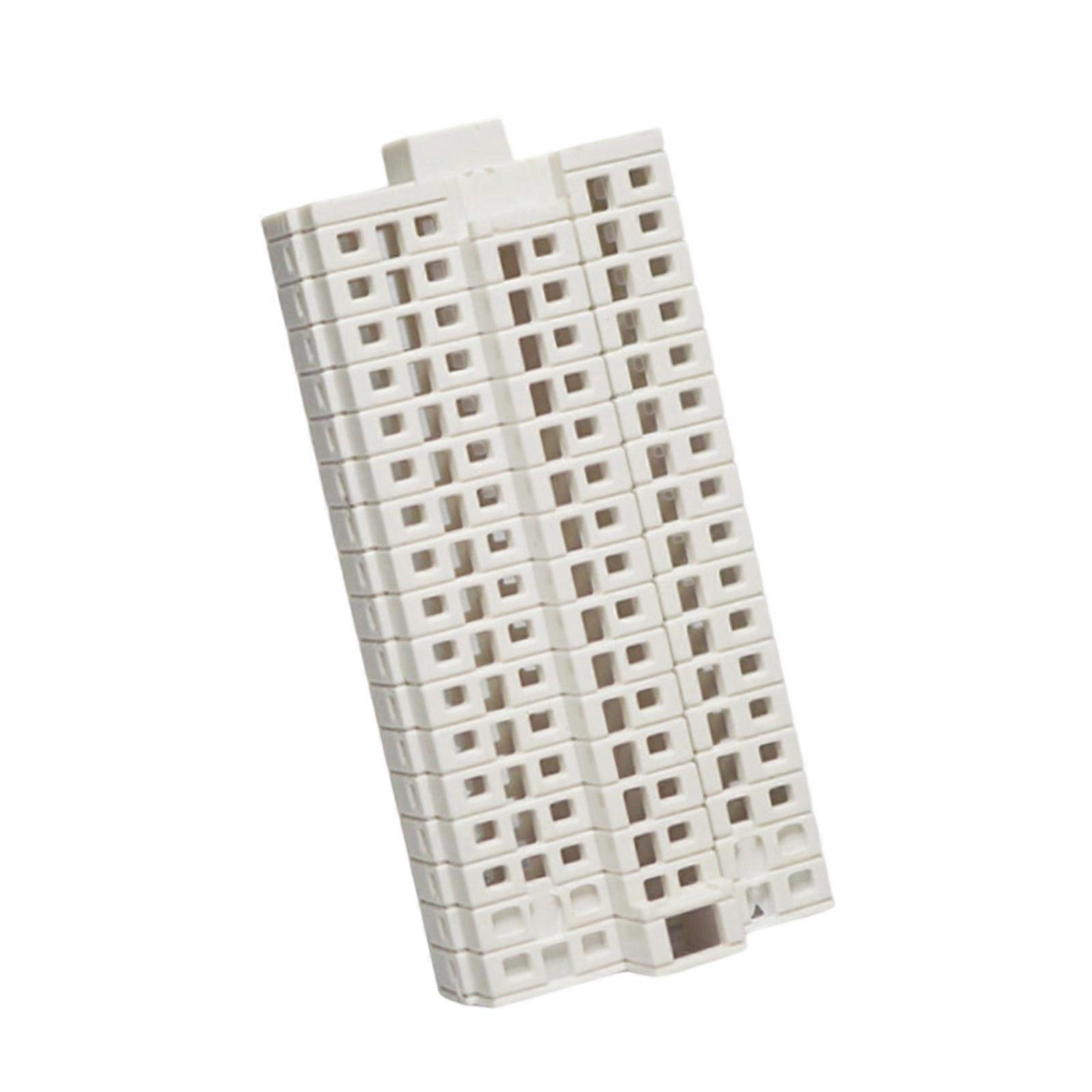 N Scale 1:500 Mansion Building Assembling Model DIY Sand Table Garden Microlandscape Ornament Decors Assembling Model Multicolor