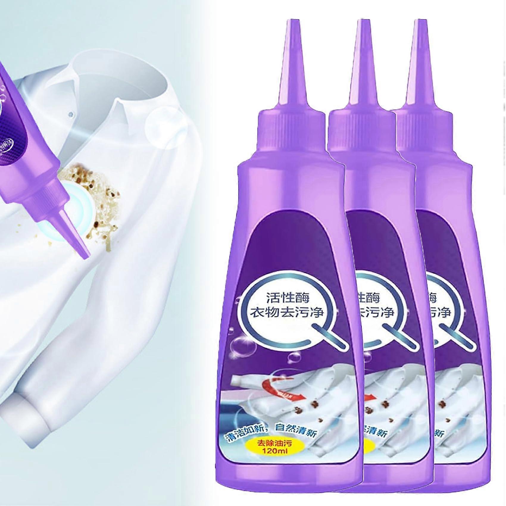 Inferright Stain Remover Active Enzyme Formula For White Shirts, Oil Stain Remover, All Washable Fabrics, Model 3