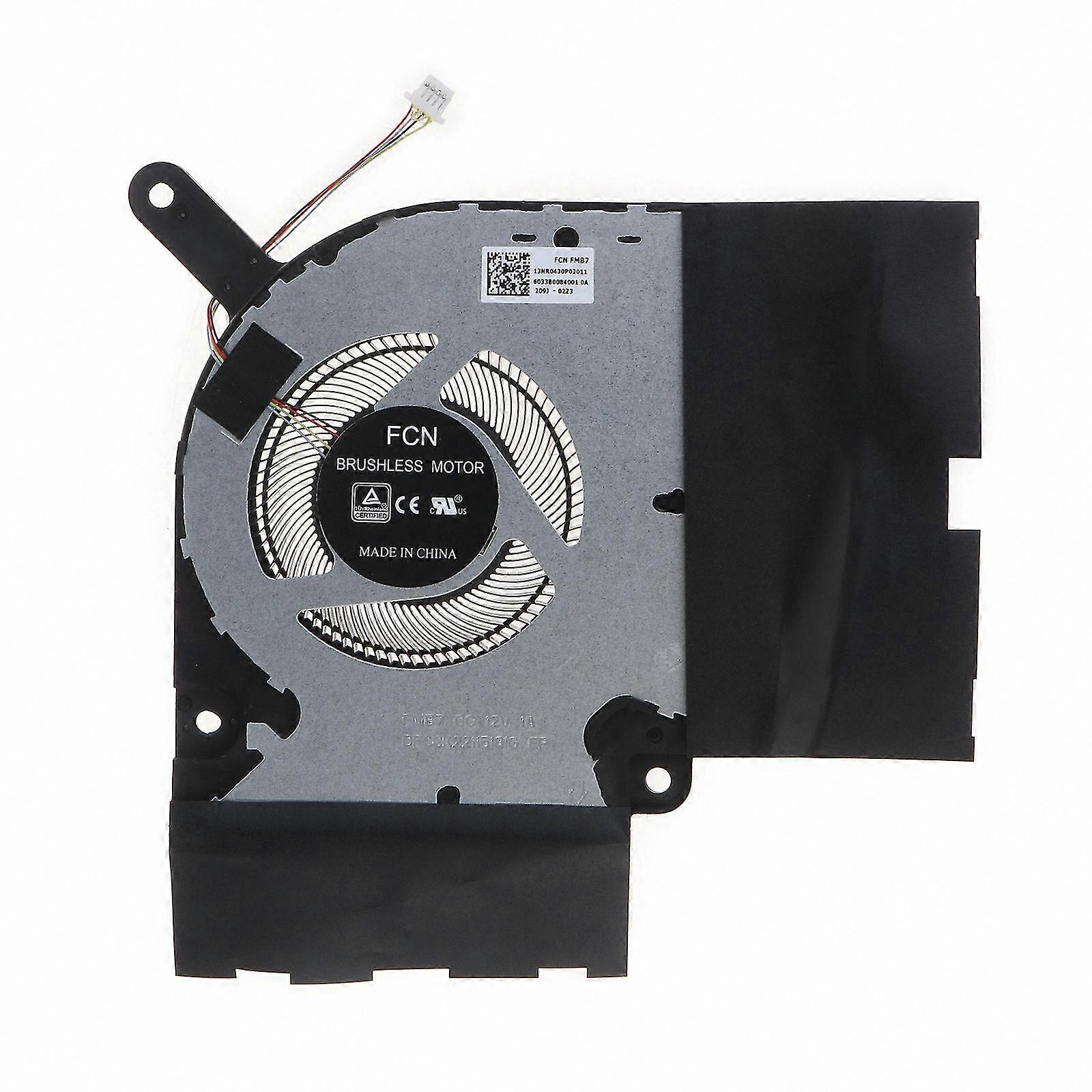 Cooling Fan for Gaming Laptop CPU GPU DC12V 4Pin Radiator 17-inch High Performance Notebook Cooling Solution