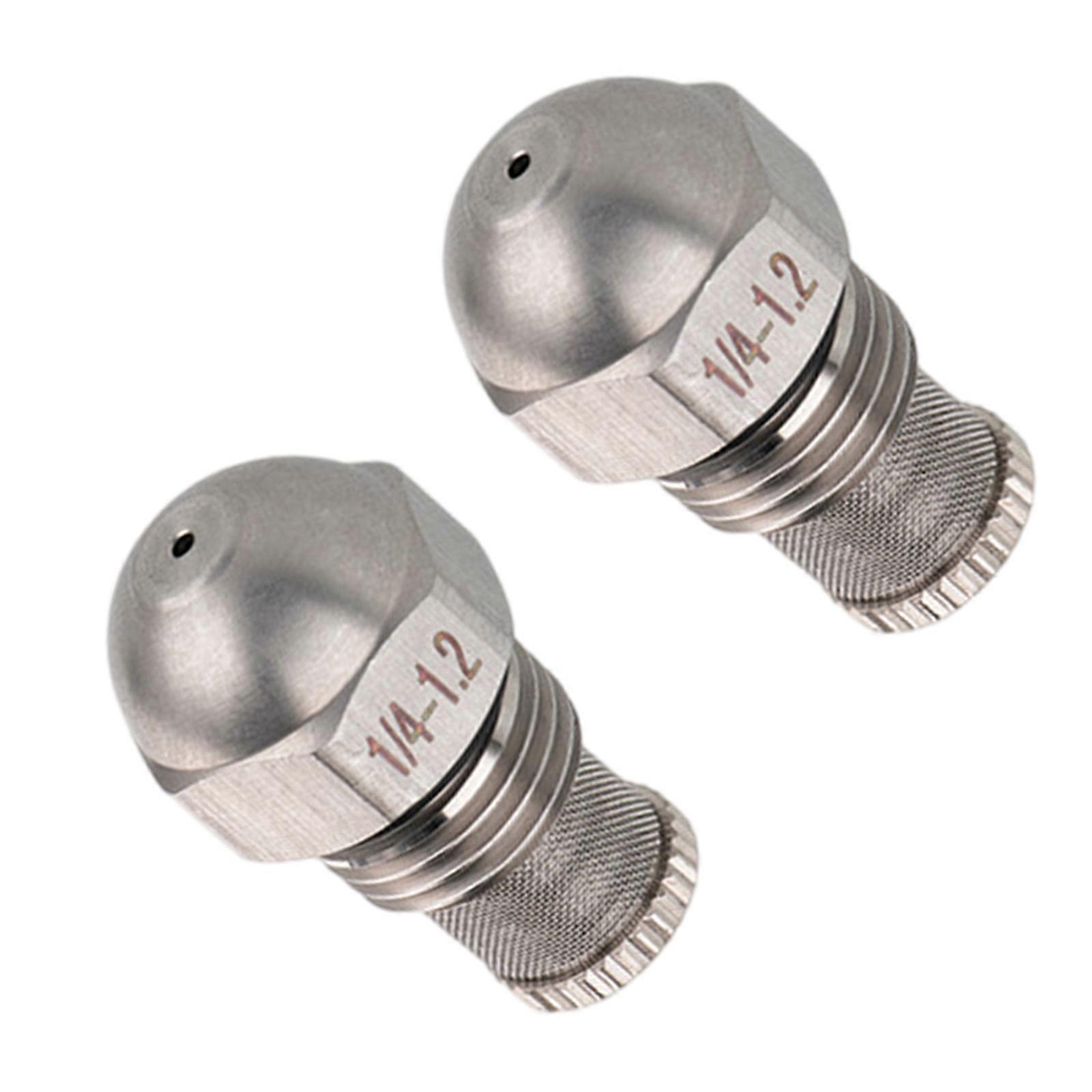 2Pcs Strong Oxidation Resistant Rustless Sprinkle Nozzles Tall Efficiency Fog Output Inside Use Multicolor