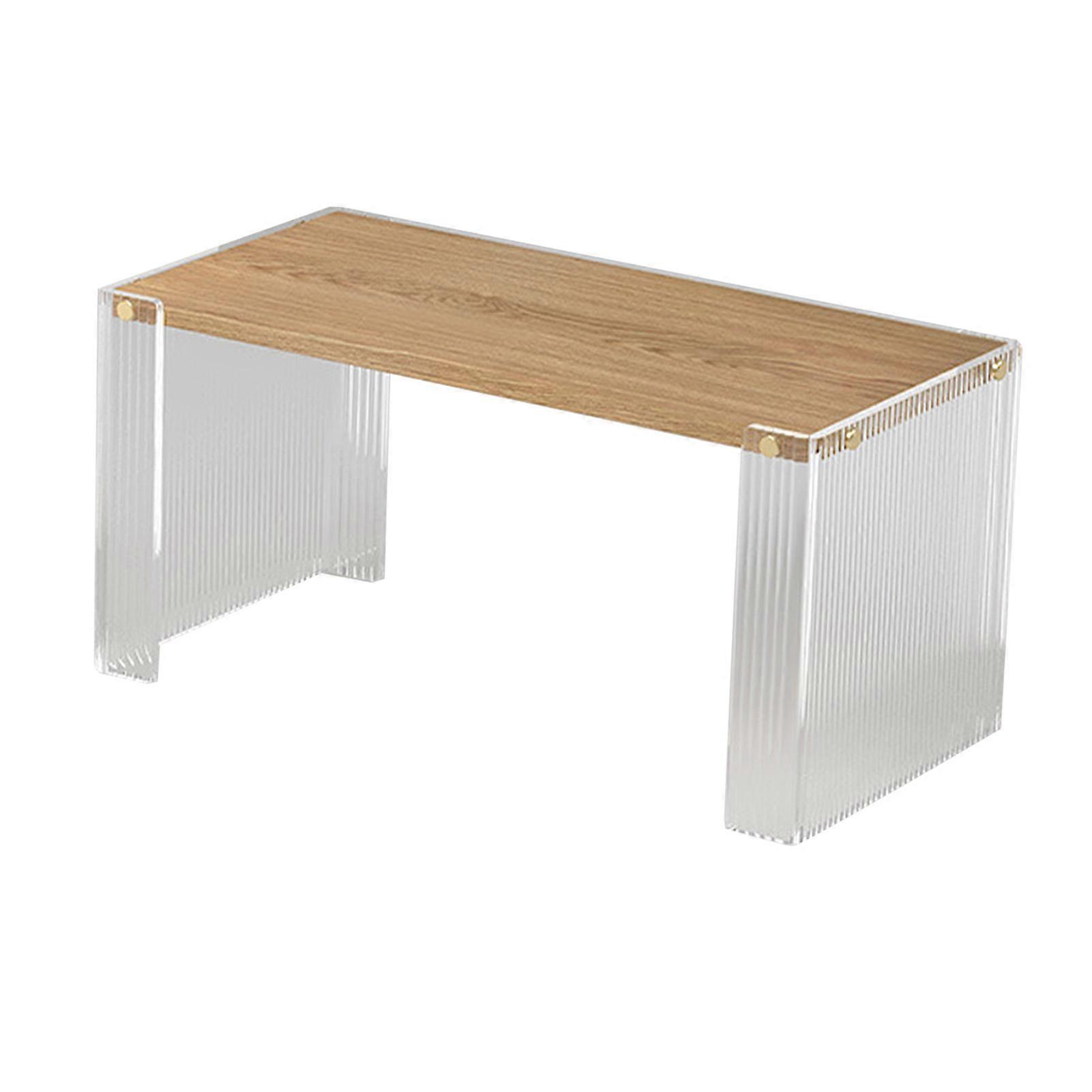 Innovative Minimalist Acrylic Bay Window Tea Table 30x60cm