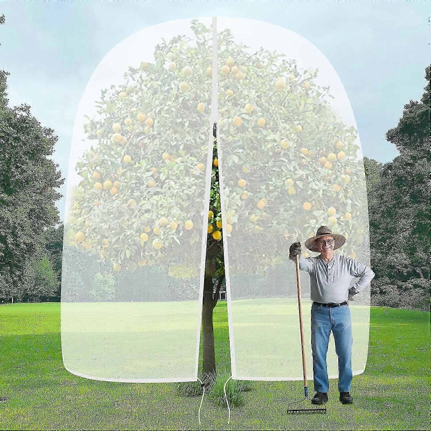 2025 Latest Model 9.84x 9.84ft Large Fruit Tree Netting Bags, Tree Netting Cover