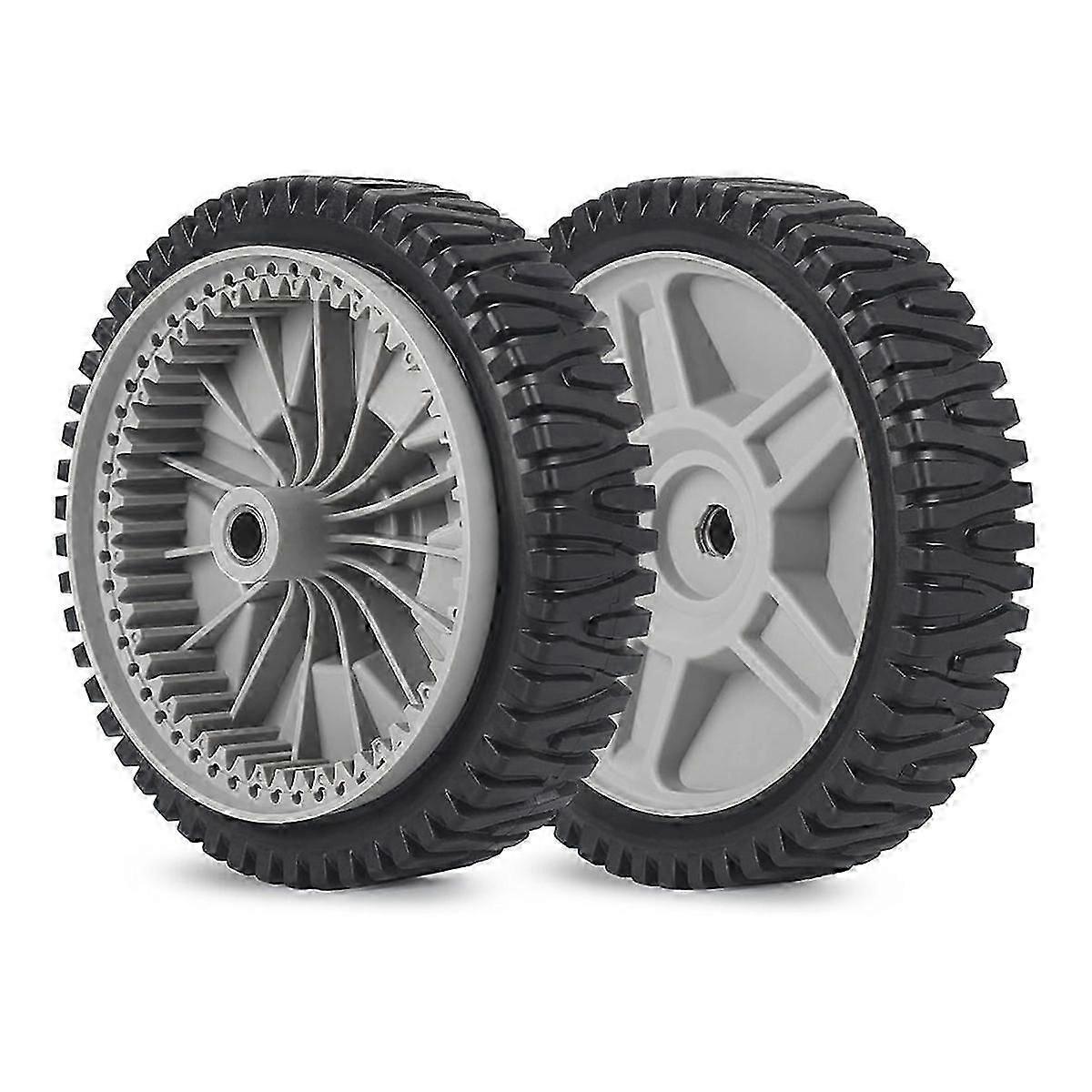 8 Inch Lawn Mower Front Wheels, Replacement 581009202, 193912X460 Wheels for AYP, 2Pack