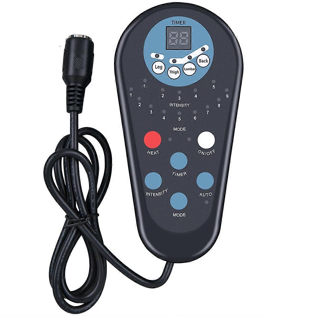 Recliner Remote Handset Controller Replacement, for Relaxzen Longstreet Rocker Power Recliner, 8 Pi