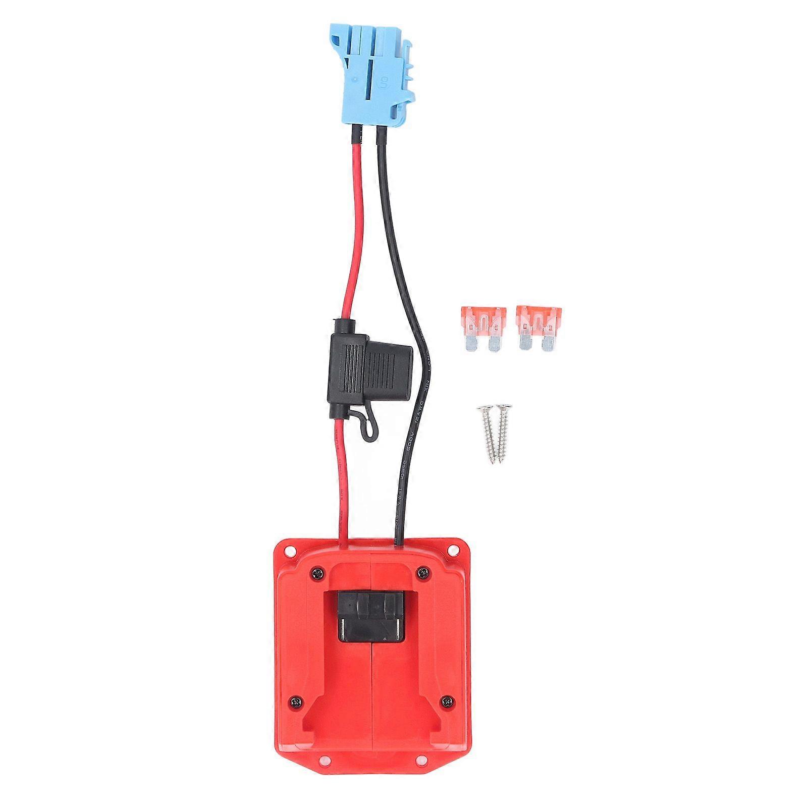 Children Riding Toys Battery Adapter Toddler Ride On Converter 18V for Peg Perego 48111828 Blue Connector