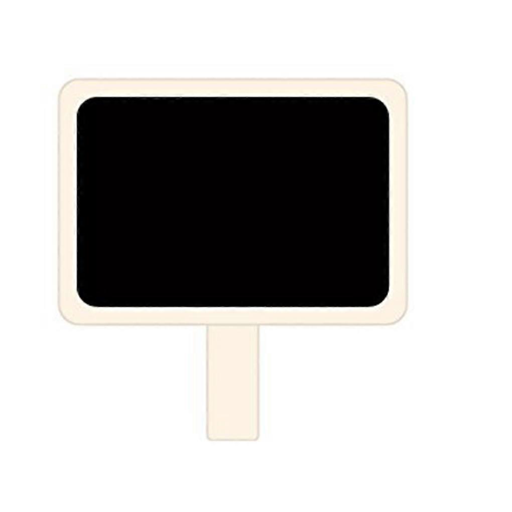 10pcs Wooden Blackboard Clamps Note Retangle Chalkboard Clip Message Board for Wedding Party Paper Photo DIY