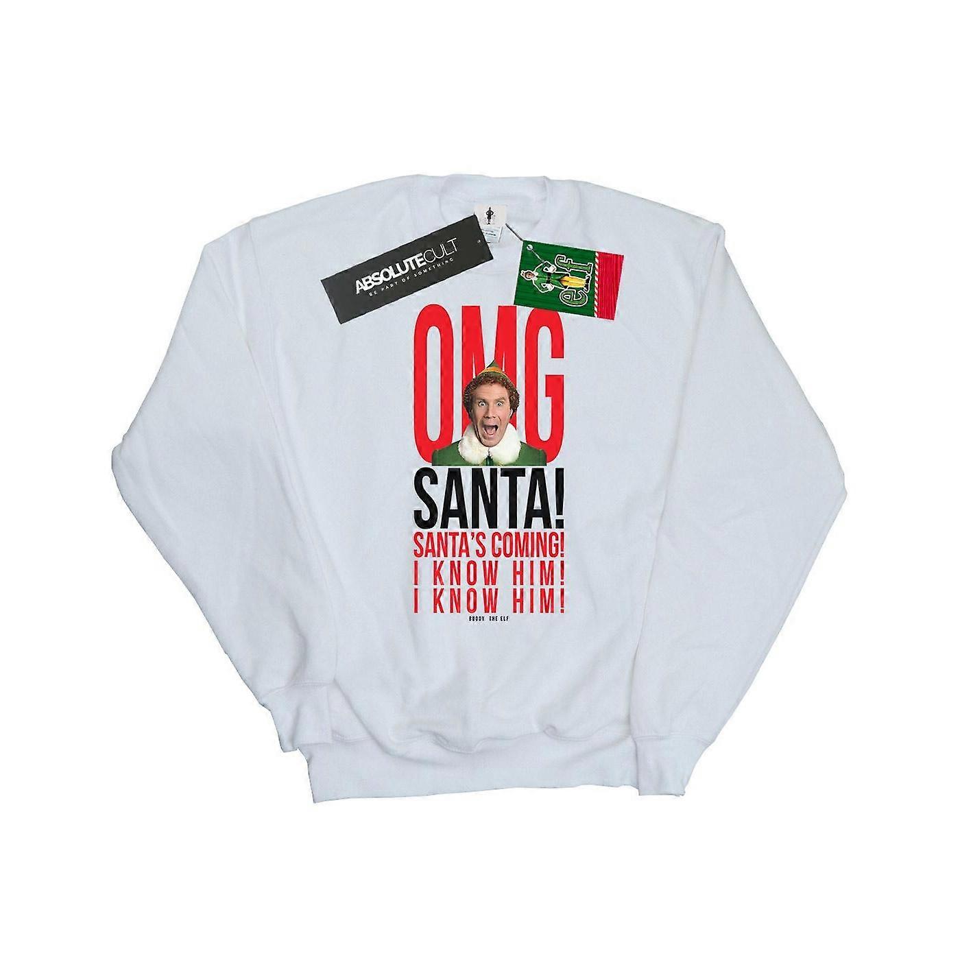 Elf męska bluza OMG Santa I Know Him