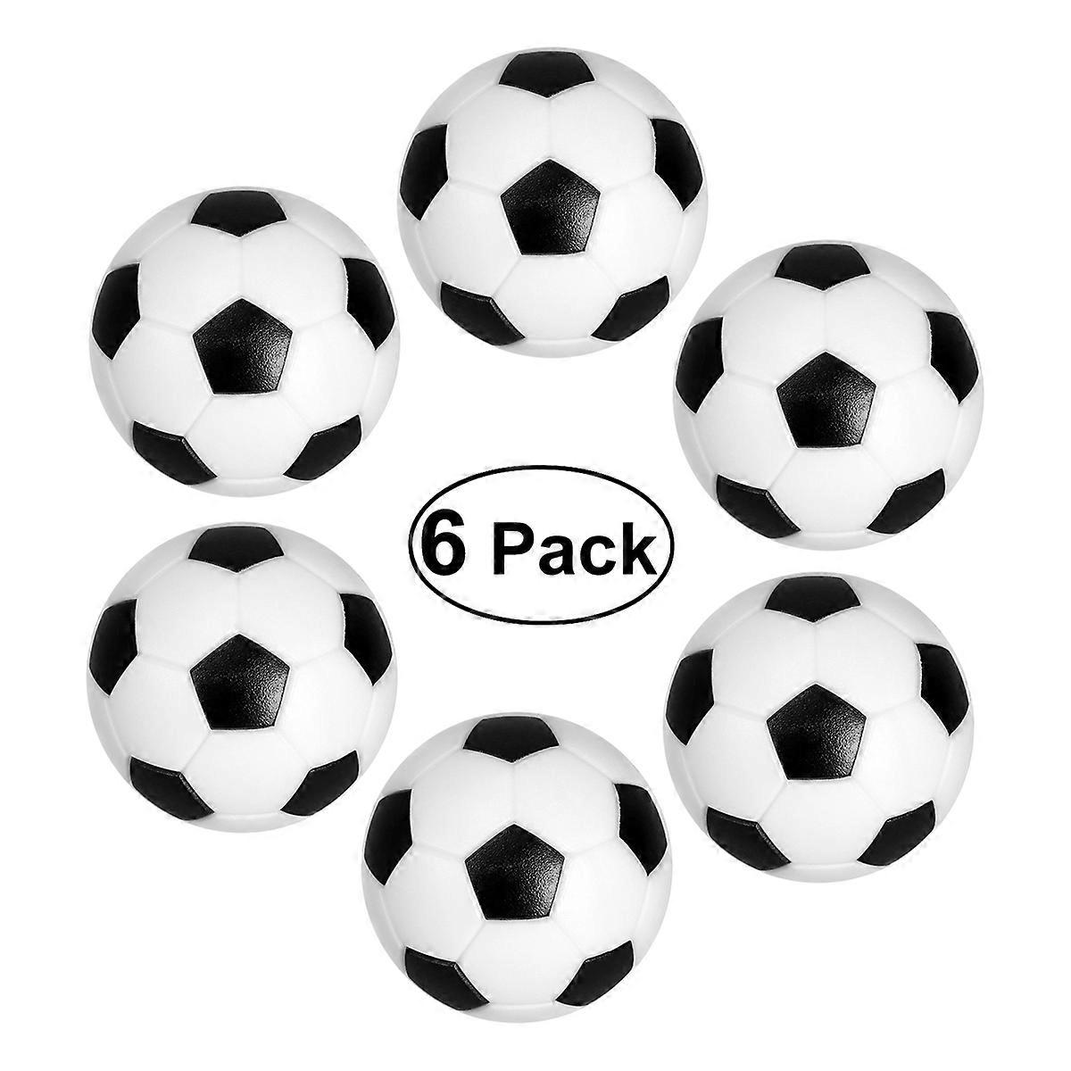 Table Football Black White Ball for 6Pcs Small Balls by Nuolux