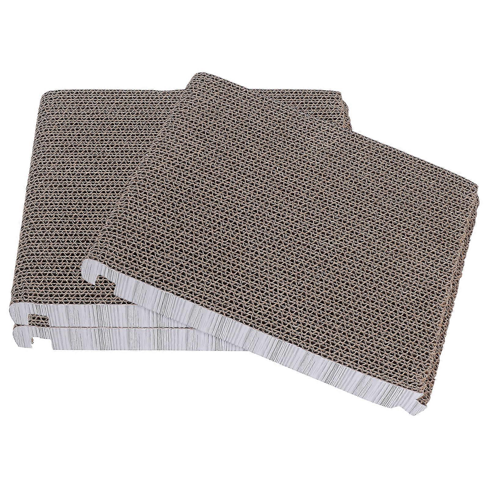 Foldable Cat Scratching Pad Triangular Board for Indoor Cats