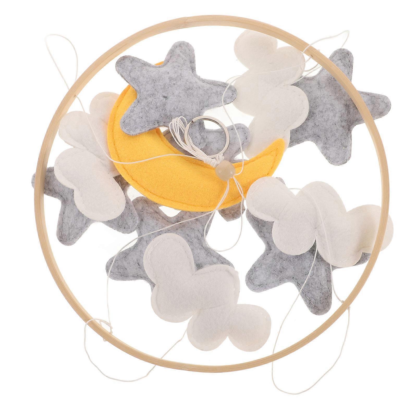 Hanging Felt Elephant Mobile for Nursery Decoration Toy
