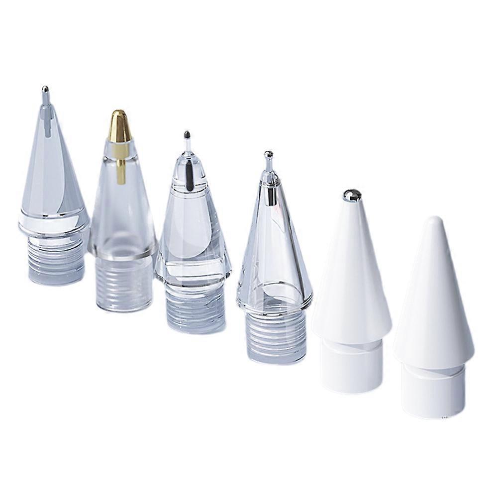 Replacement Pencil Tips 6 Pcs Thin Soft Nibs for Pro Pencil