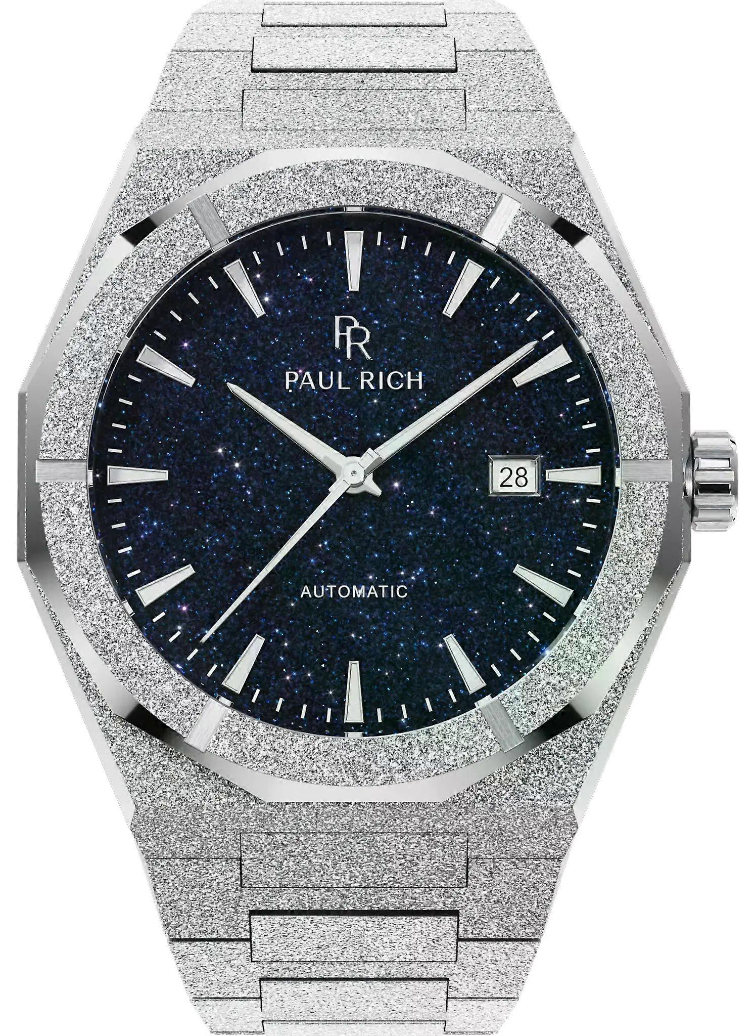 Paul Rich Frosted Star Dust II Argent FSDA01 Montre automatique