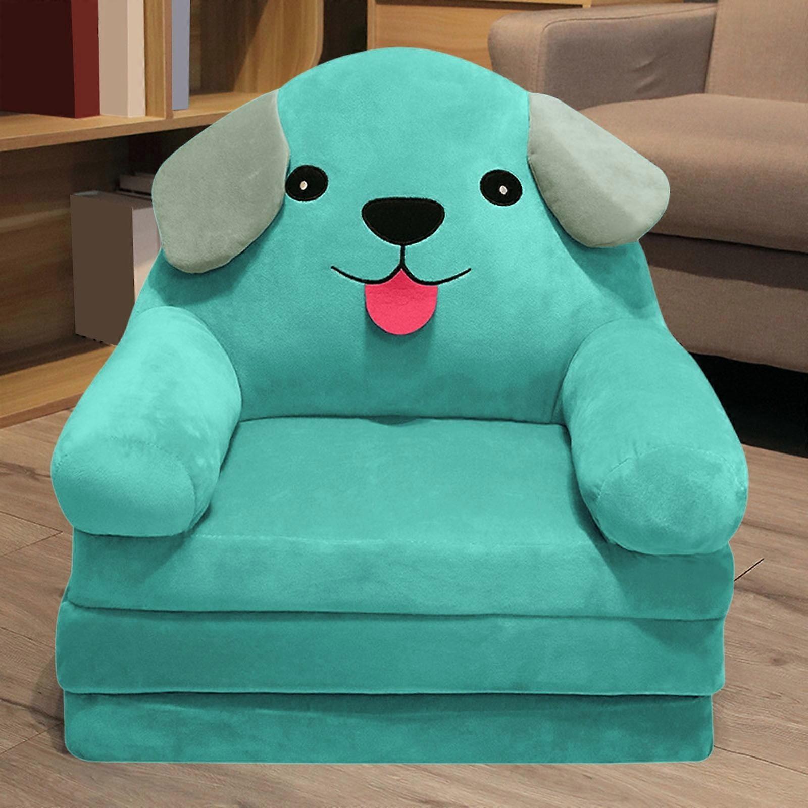 Clearance!3 Level Pullout Sofa For Kids (Without Liner Fillers) Blue A Cushion