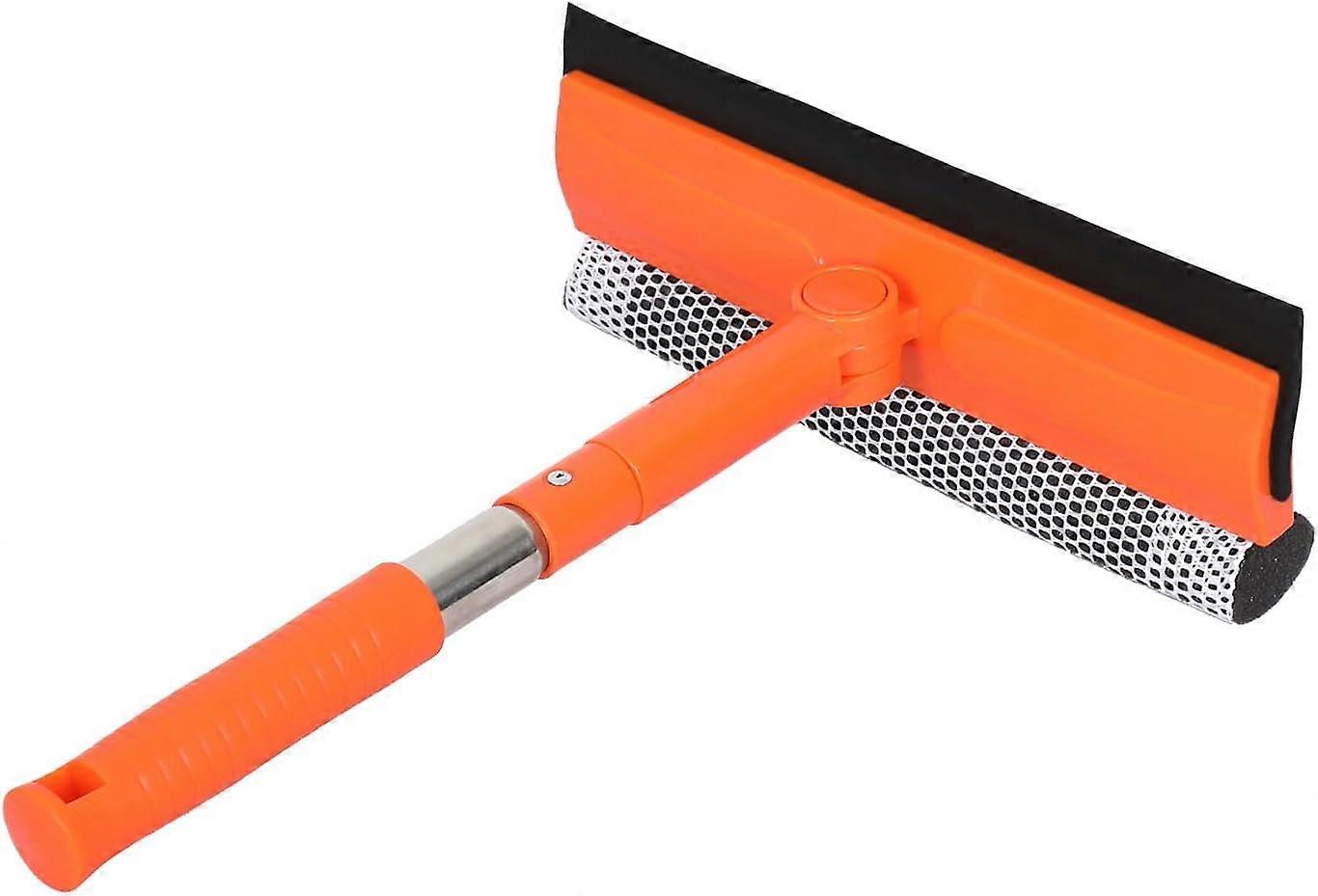 Squeegee 2 in 1 Professional Window Cleaner with Long Stainless Handle