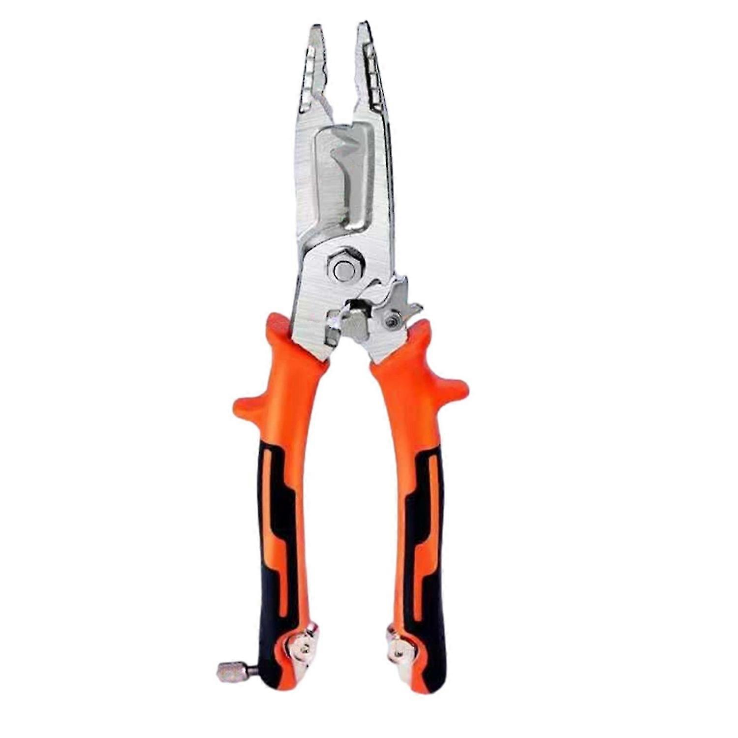 Multi-functional Cable Stripper Adjustable Multipurpose Cable Stripping Tool for Repairing Wiring
