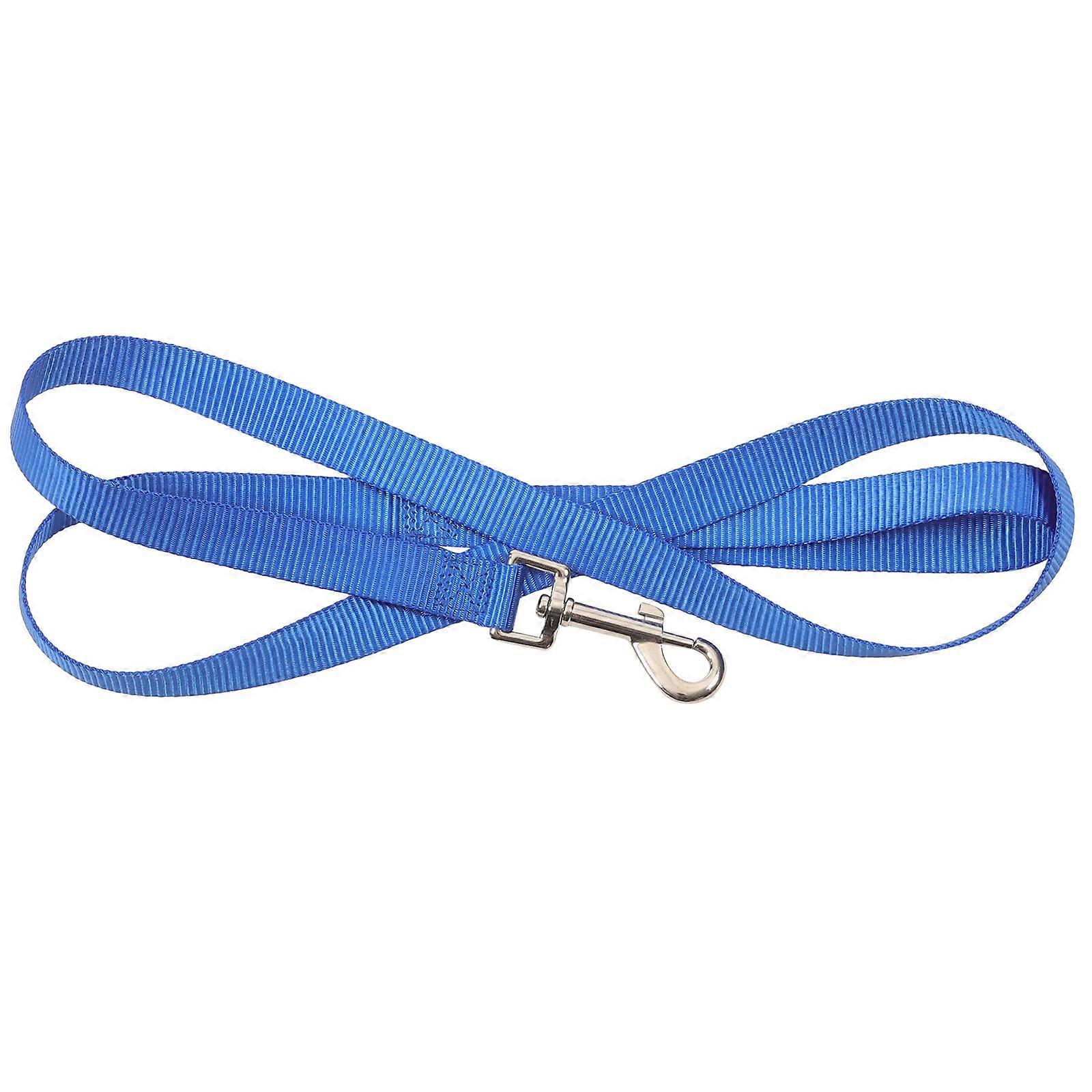 Blue Durable Nylon Dog Training Leash for Running 1 Piece Pet Traction Rope