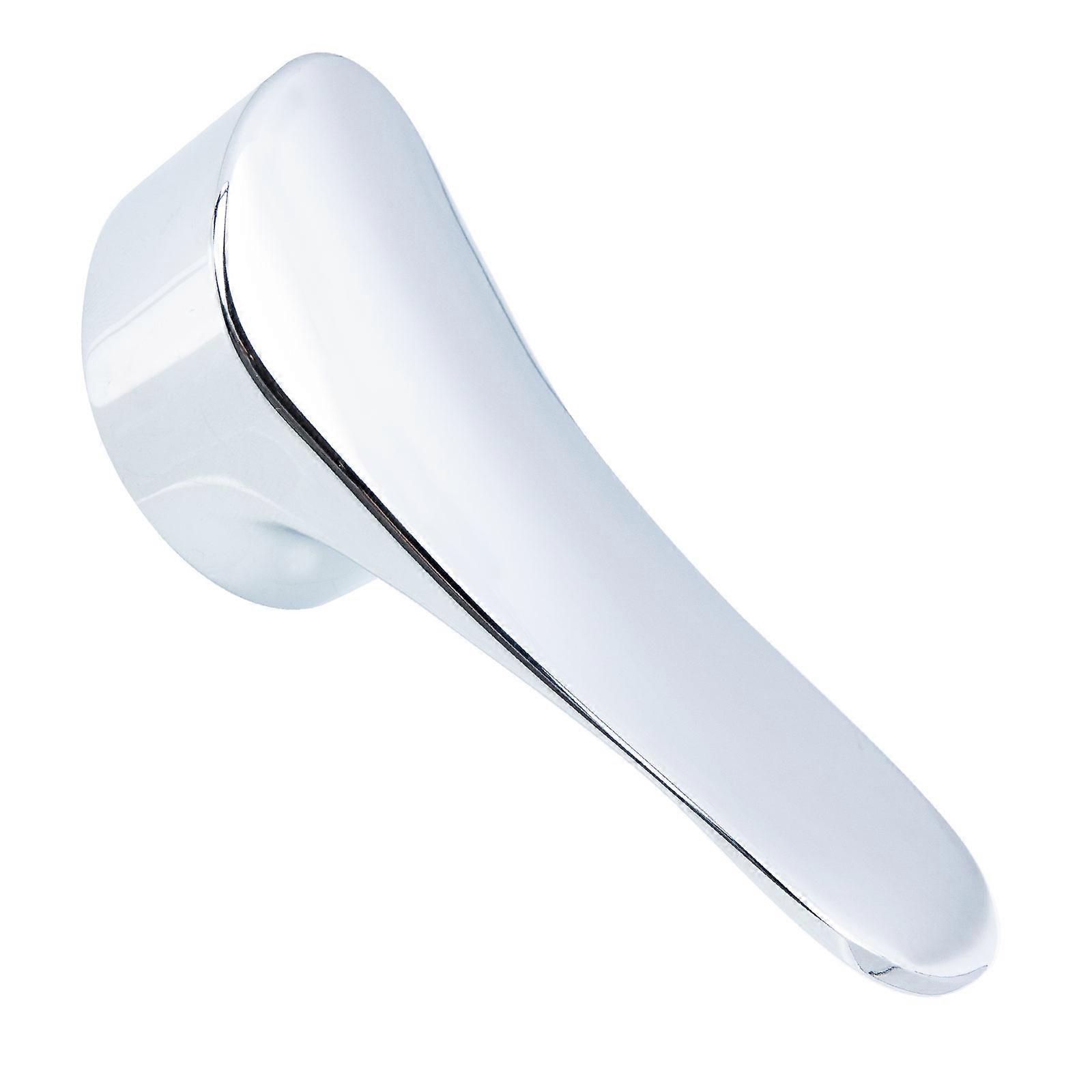 Durable Silver Faucet Handle Replacement for Bathroom and Kitchen 2Sets