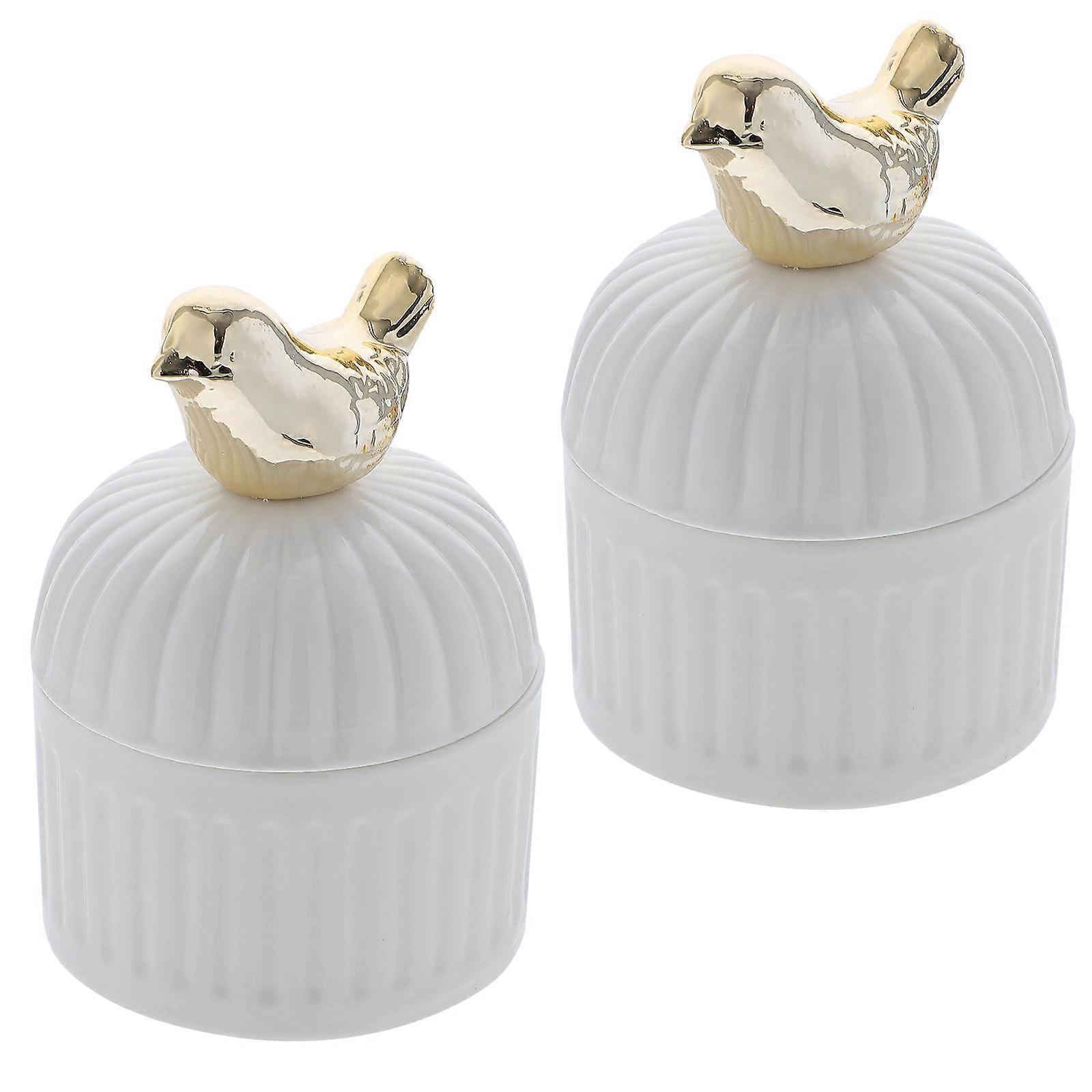 Unique Wedding Candy Boxes Storage Boxes for Decor 2Pcs Creative Packing Case