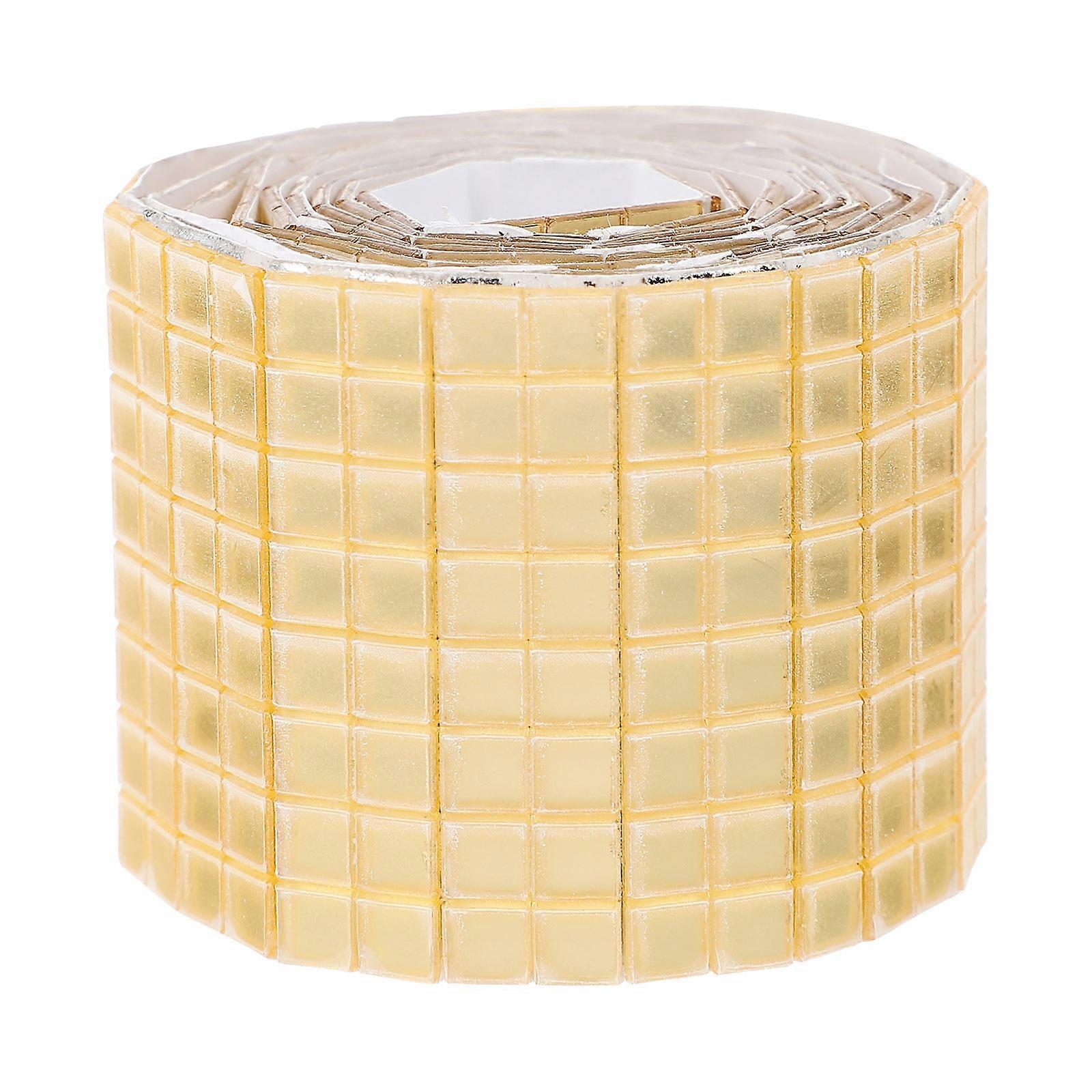 Mirror Tiles Self Adhesive Acrylic Mirror Mosaic Sticker 1 Roll