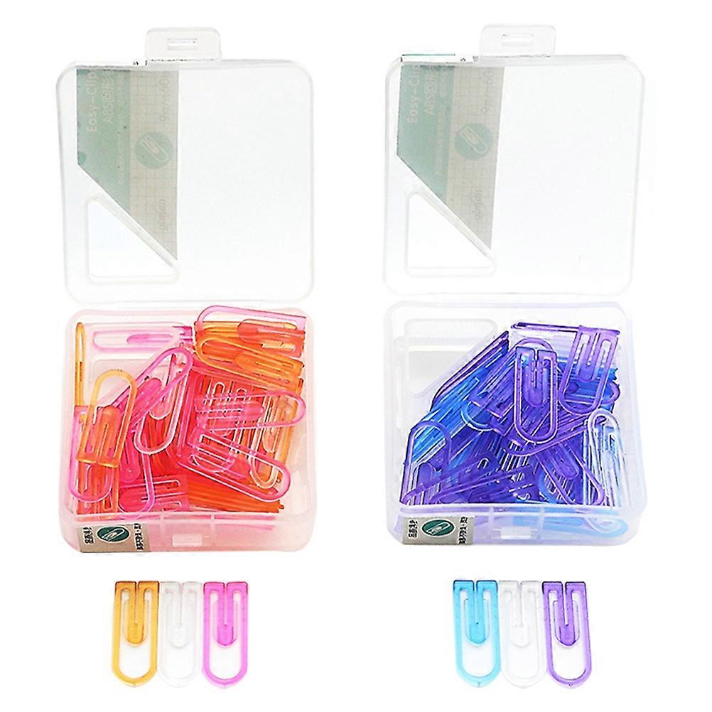 Rectangular Paper Clips 240 Pcs Creative Design Ideal For Document Clipping Daily Use Office Workers Assorted Color