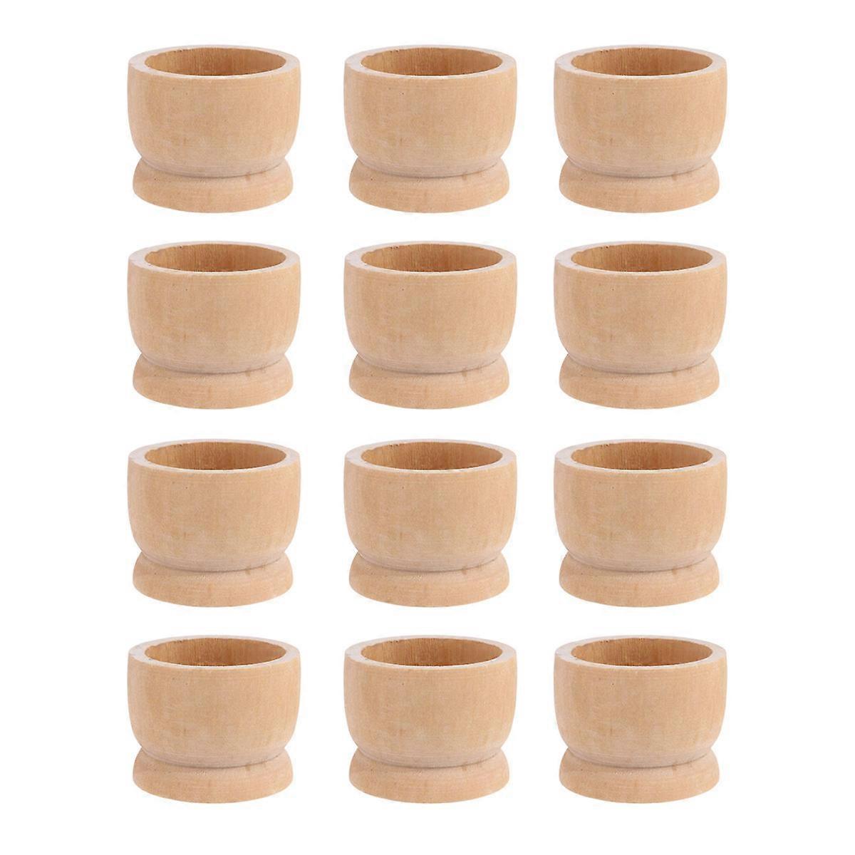 Classic Wooden Egg Holder Egg Tray for Kitchen Use with 36Pcs