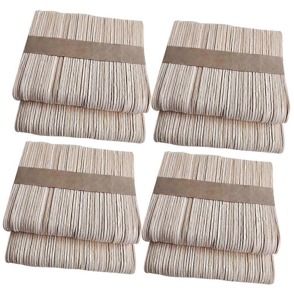 Wood Craft Sticks 800 Pcs For Crafting Activities Classroom Use Campsite Crafts DIY Projects