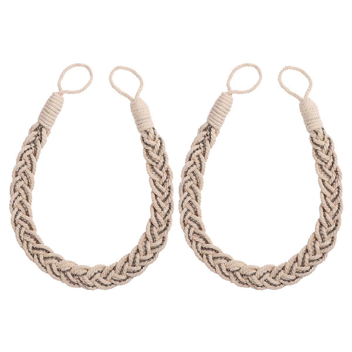 Curtain Buckle Curtain Tiebacks for 6Pcs Hand Tied Window Curtains
