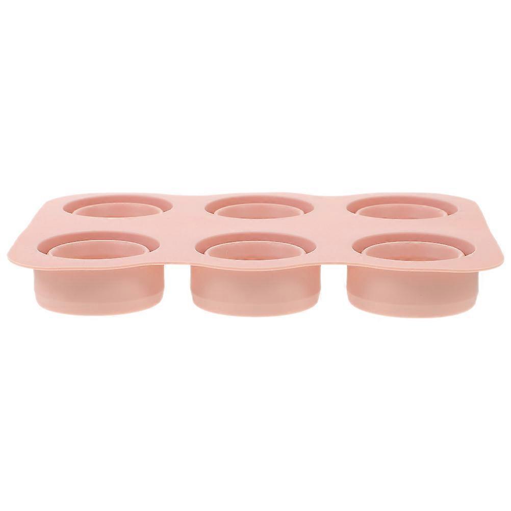 Indoor Greenhouse Plant Growth Support Tray 2Pcs Seed Sprouting Rectangular Pink Silicone Accessory