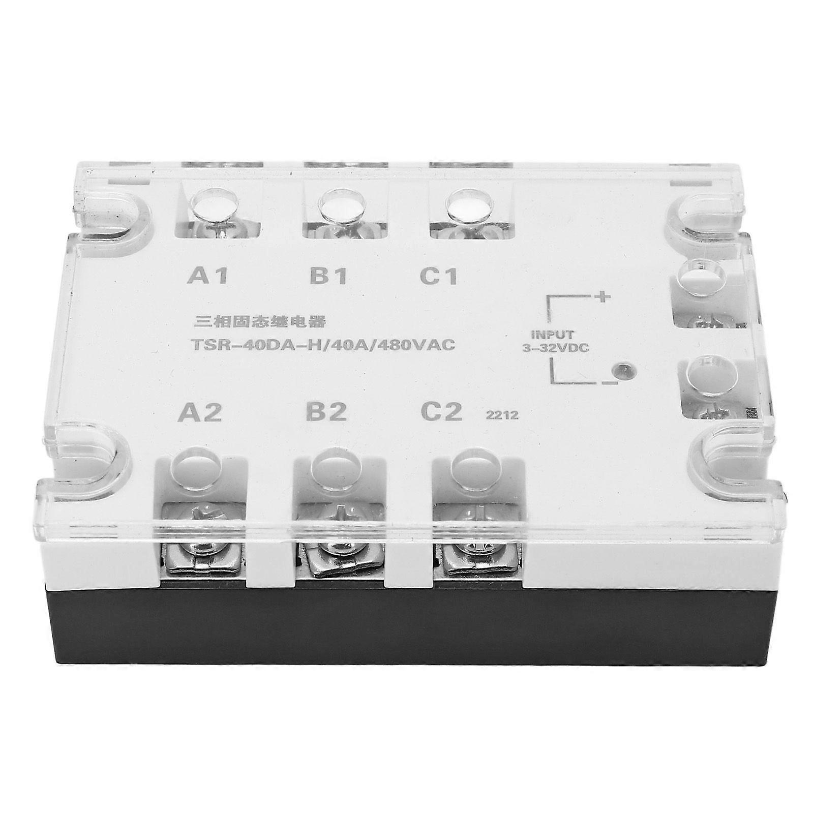 High quality  Three-phase solid state relay (DC controls AC) Control voltage