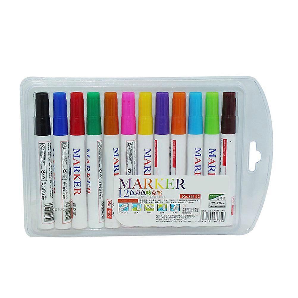 Artistic Paint Markers For Kids School Projects ABS Material Design 24 Pcs