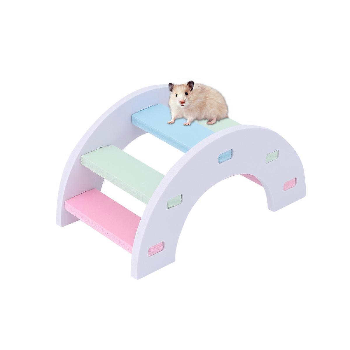 Hamsterklätterstege Husdjursleksak För Små Djur Inomhuslek Flerfärgad 1 St