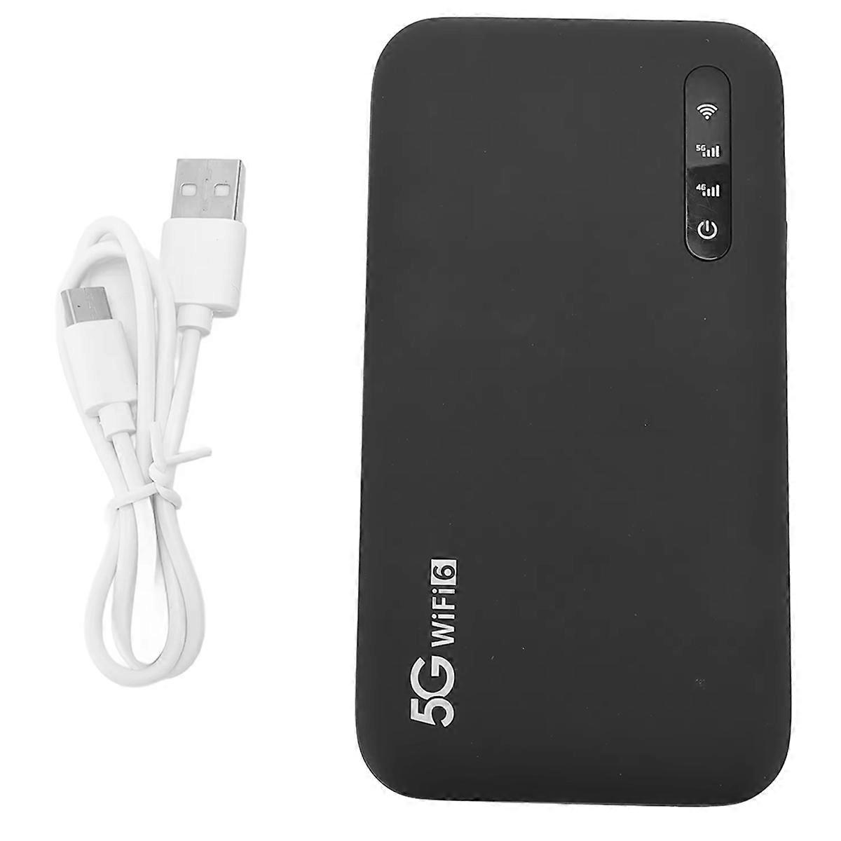 5G WiFi Mobile Hotspot SIM Card Slot Portable WiFi Hotspot High Speed Connection for Phones Laptops for Home and Travel