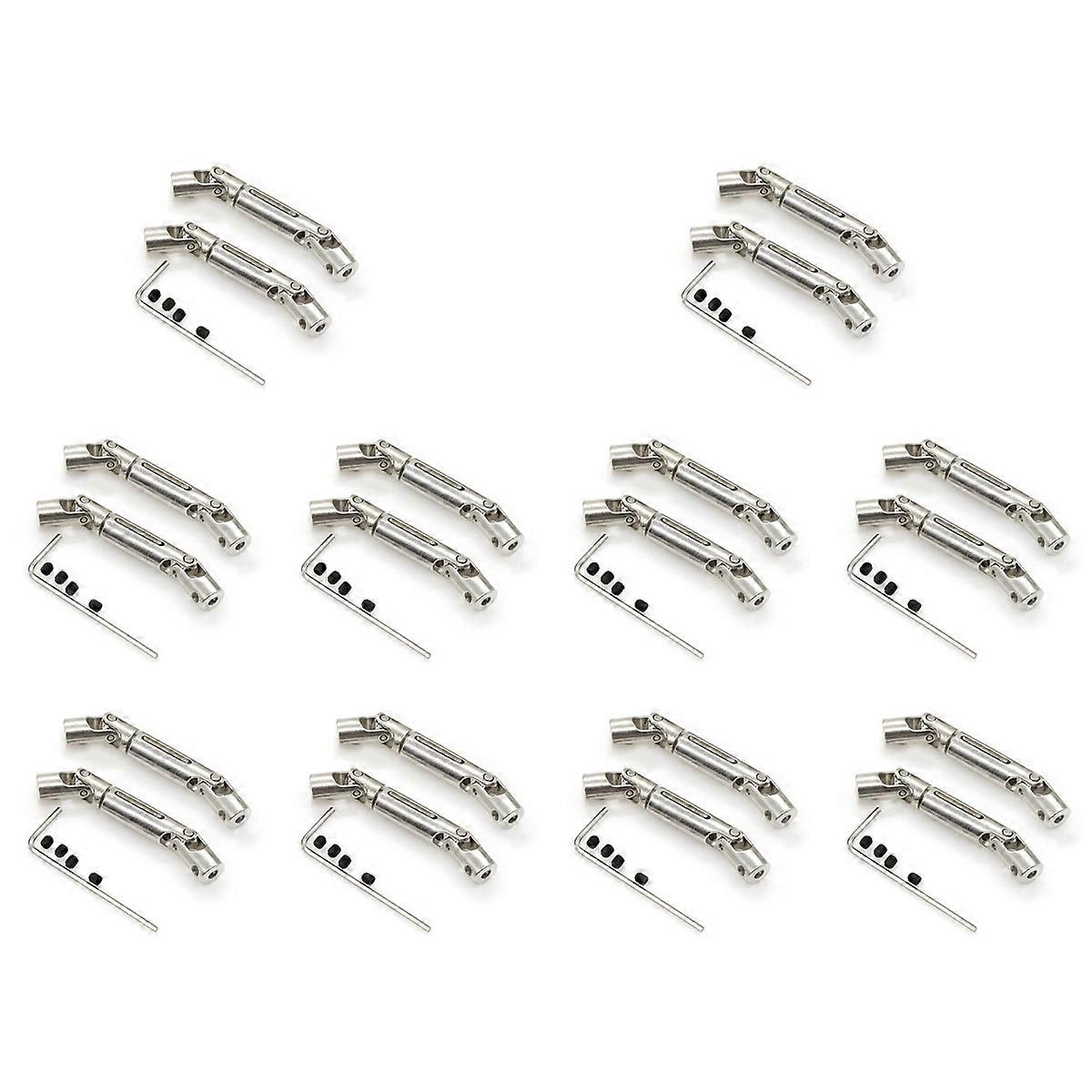 20X Upgrade Metal CVD Drive Shaft for D12 C24 C34 B14 B24 B16 B36 MN D90 MN99S RC Car Parts Acce
