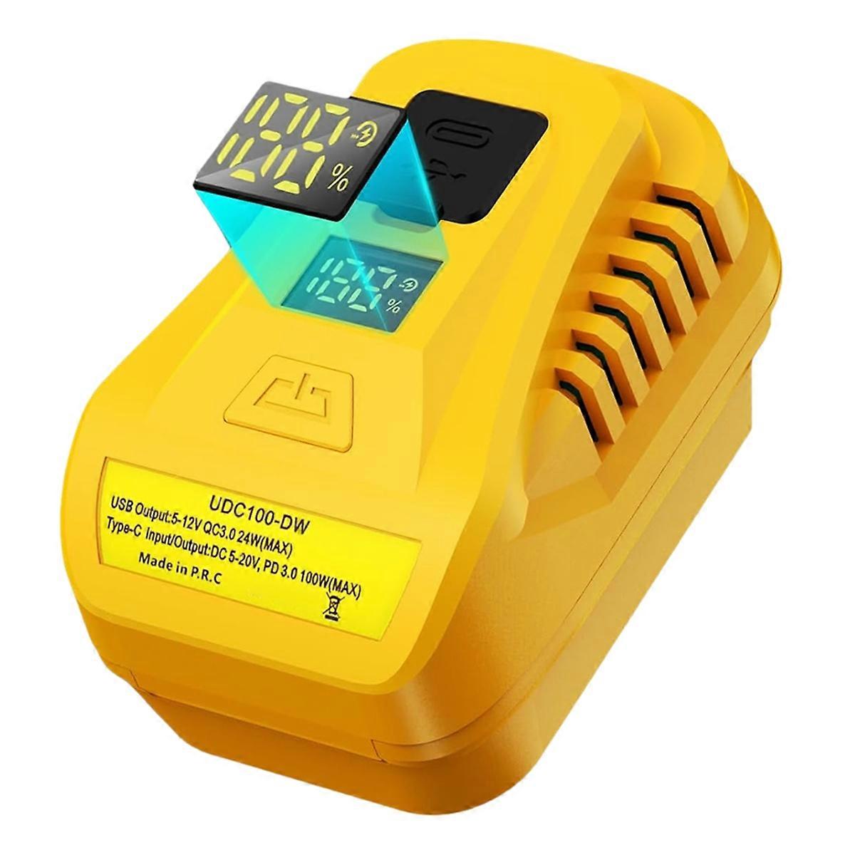 100W USB Wall Charge Kit Adapter for 20V Battery