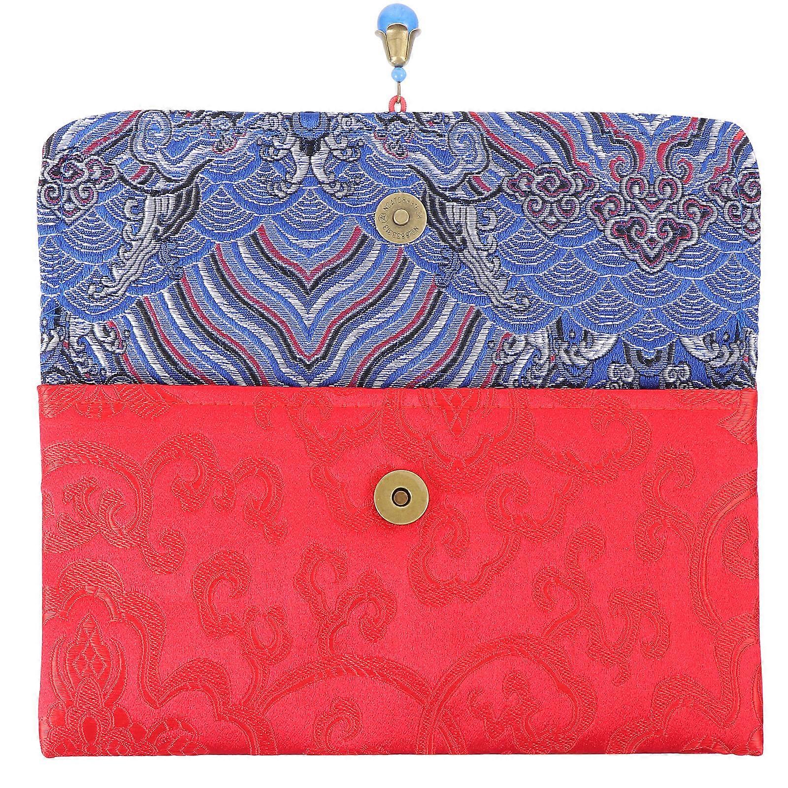 Change Bag for Portable Storage with 3Pcs Creative Red Packet