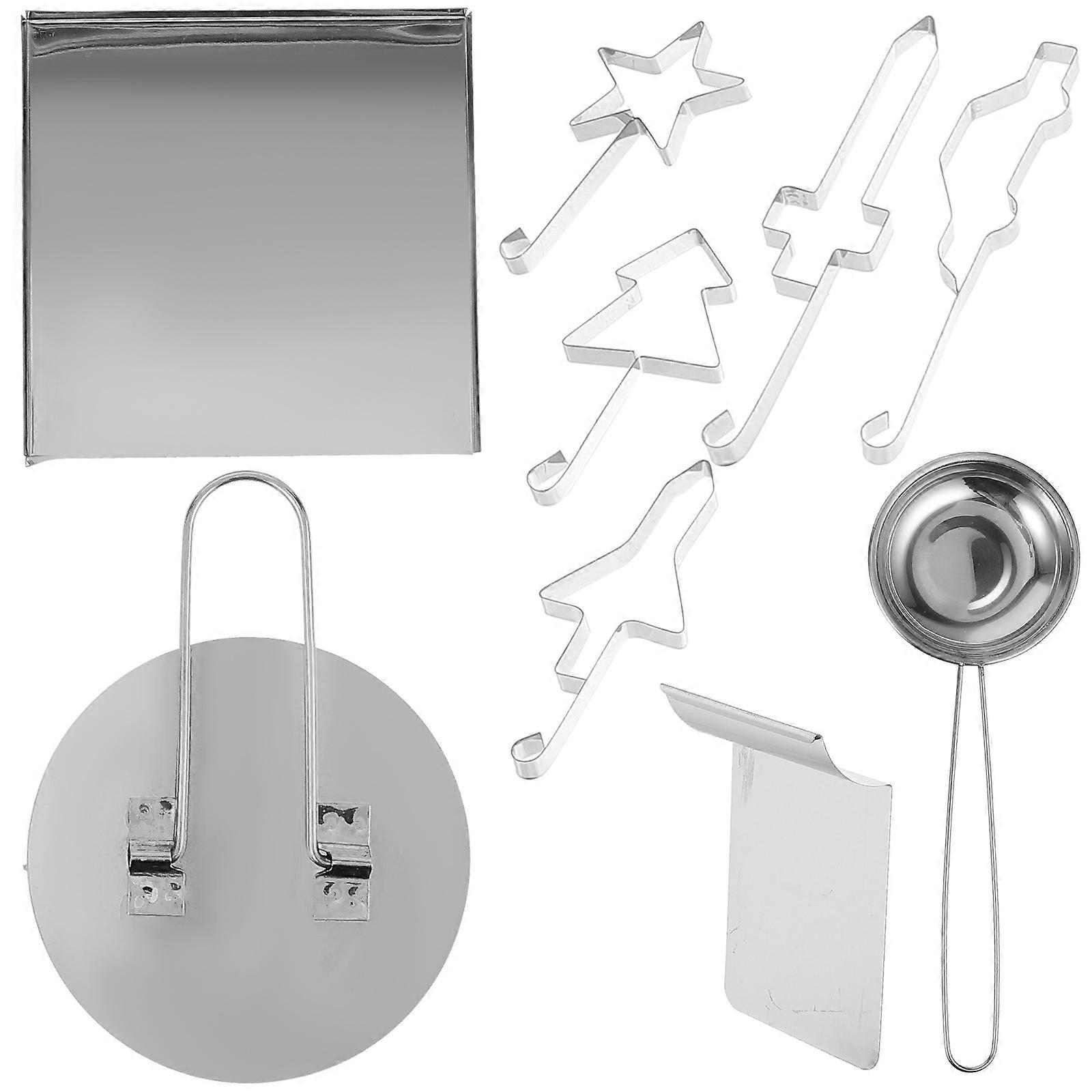 Stainless Steel Cookie Molds Sugar Pie Cutters for Baking 5Sets