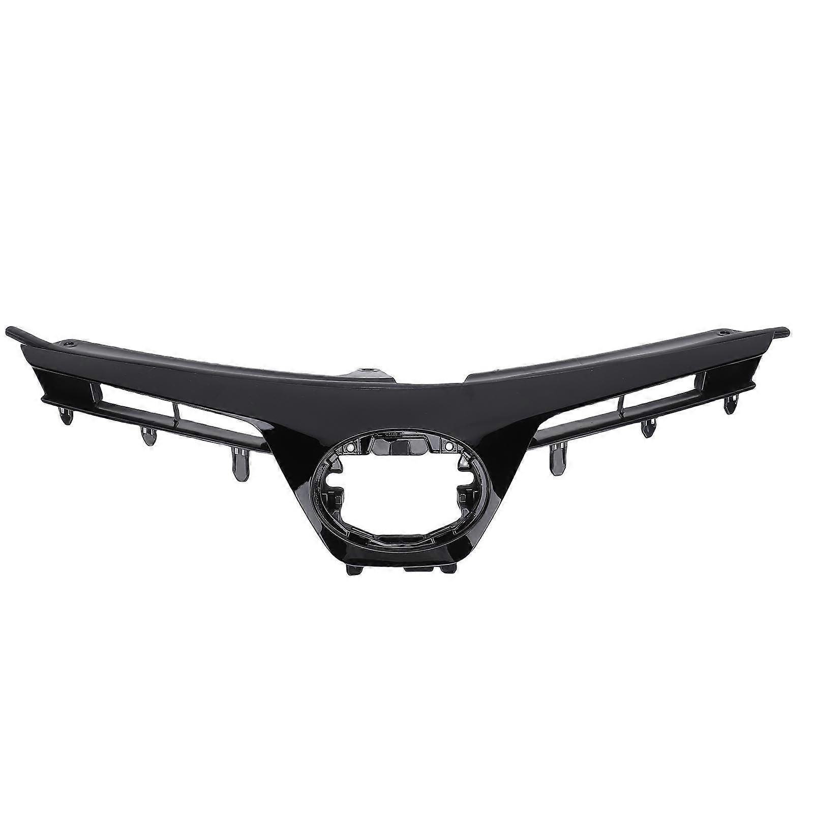 Front Bumper Upper Grille 5311102B00 Gloss Black Shockproof Replacement For LE XLE 2017-2019 NO.8367