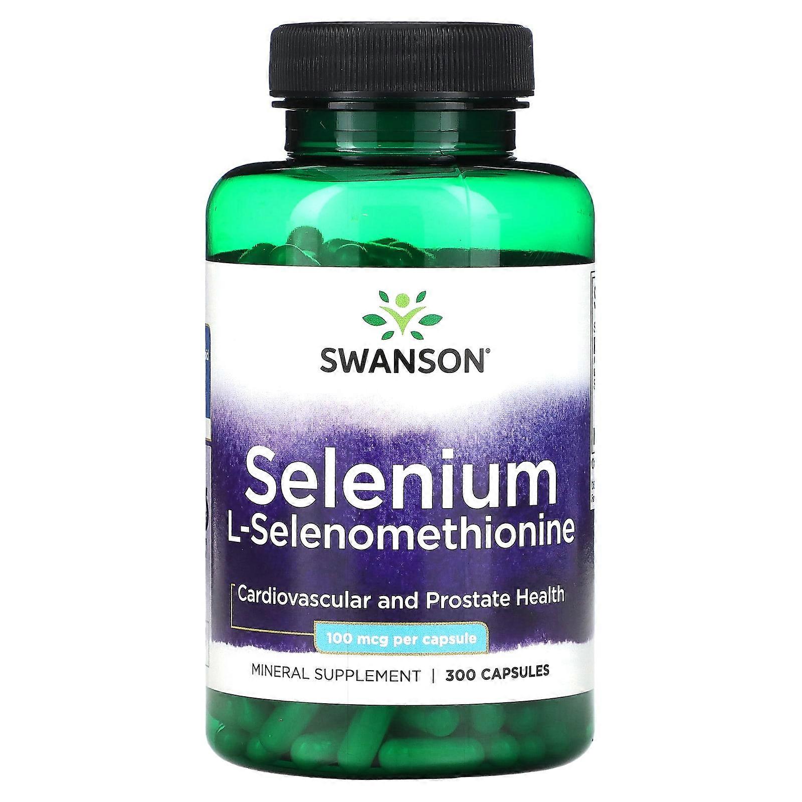 Selenium, 100 mcg, 300 Capsules